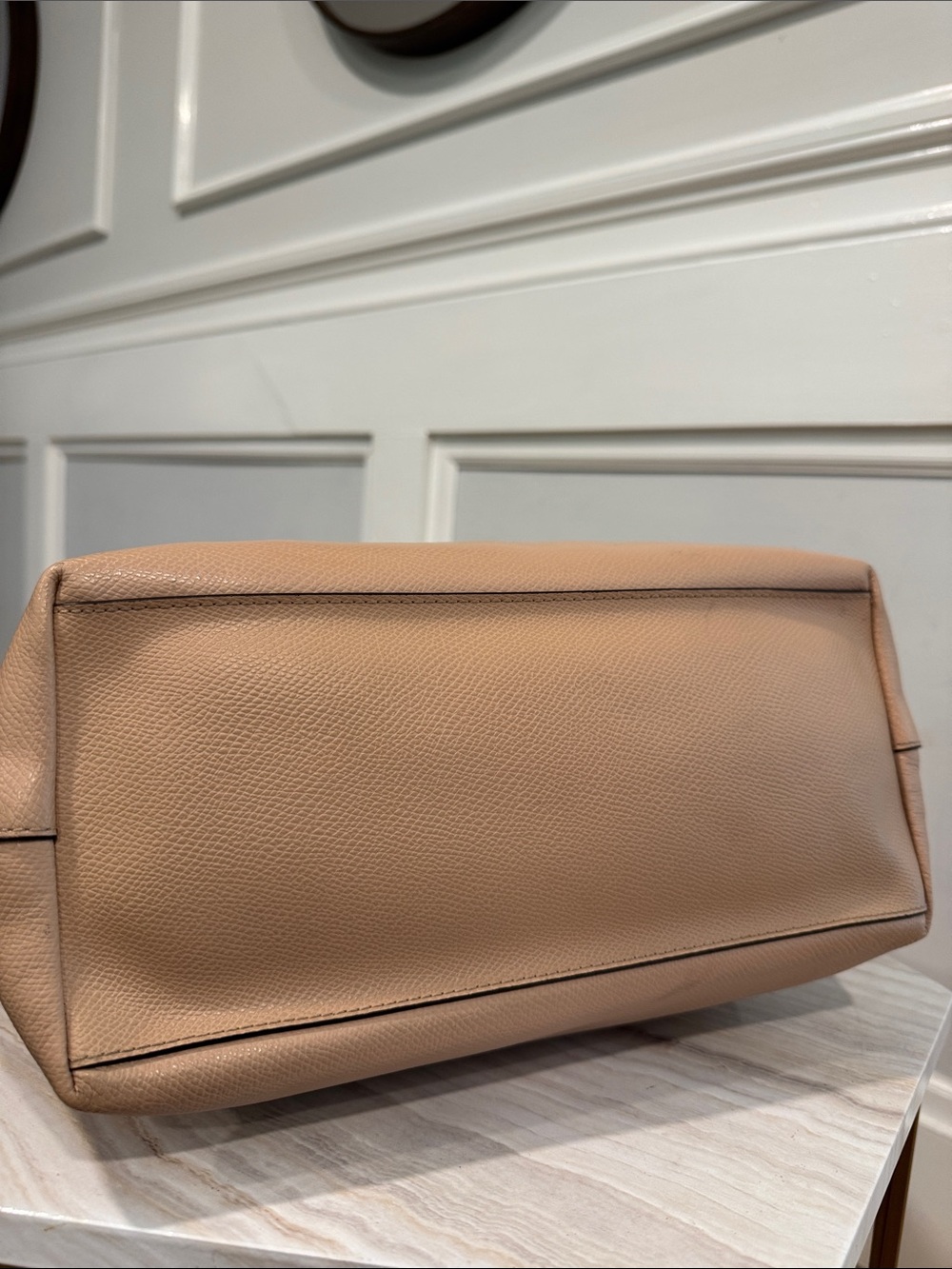 Coach Bag City Zip Tote Tan Leather Tote - Picture 9 of 17